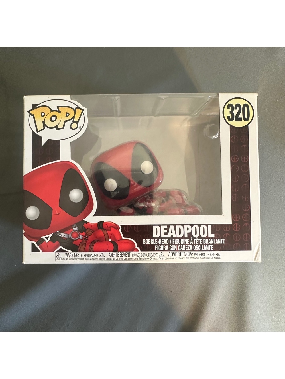 Funko Pop! Marvel #320 Deadpool Laying Down